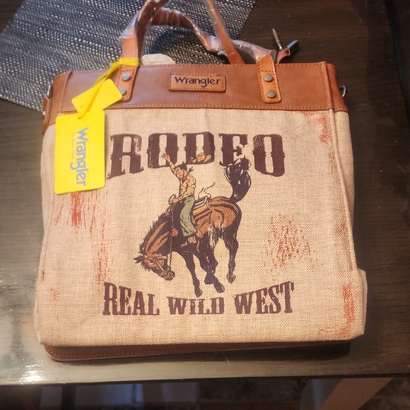 Wrangler Handbags - Wrangler Rodeo Canvas Bag New With Tags